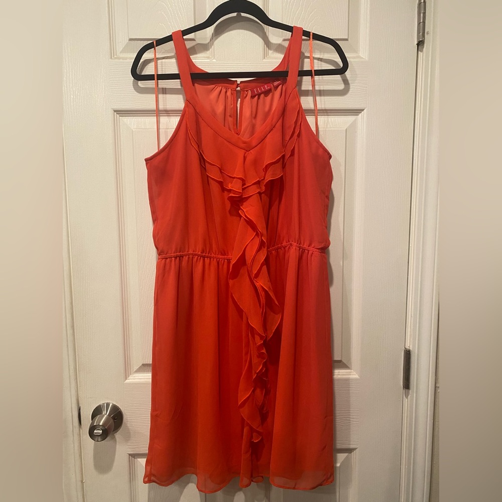Orange Summer Dress